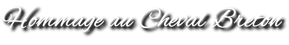 Hommage au Cheval Breton